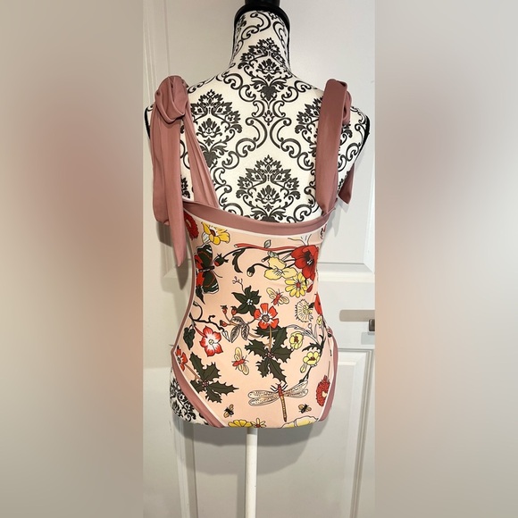 Floral Women Swim Coverup Set - Picture 4 of 5